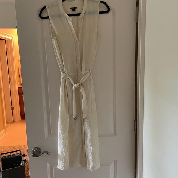 Theory Acetate Midi Dress - Picture 3 of 8